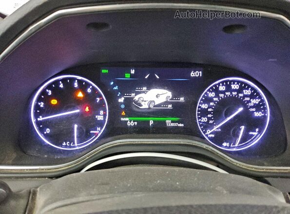 4T1FZ1FB2LU046324 2020 TOYOTA AVALON Серый Вид щитка приборов