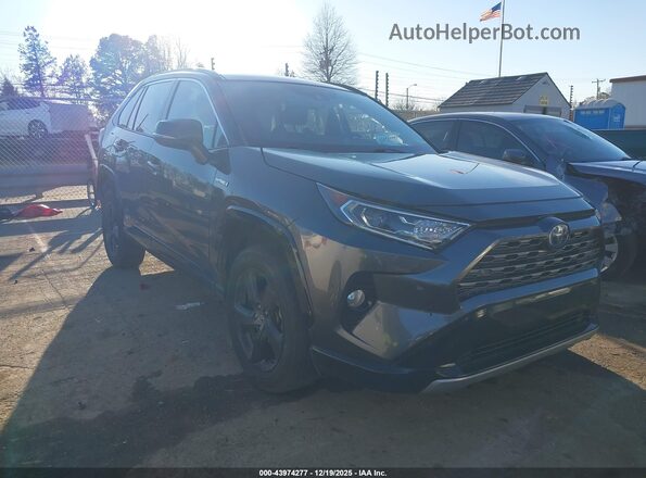 4T3E6RFV2MU010882 2021 TOYOTA RAV4 HYBRID Gray Առջևի աջ