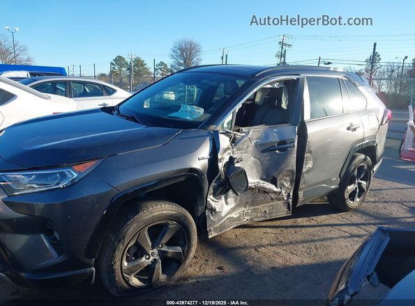 4T3E6RFV2MU010882 2021 TOYOTA RAV4 HYBRID Gray Դիմացի տեսք