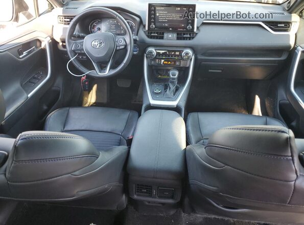 4T3E6RFV3MU041266 2021 TOYOTA RAV4 Silver Dashboard view
