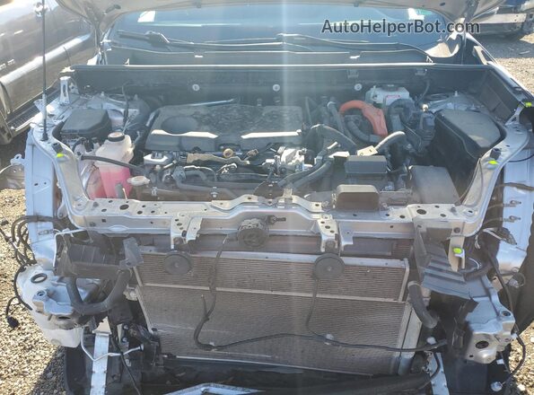 4T3E6RFV3MU041266 2021 TOYOTA RAV4 Silver Engine compartment view