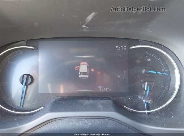 4T3E6RFV4MU064085 2021 TOYOTA RAV4 HYBRID Белый Вид задних сидений