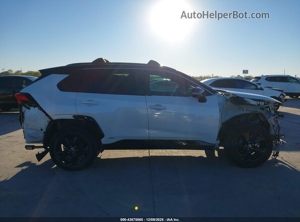 4T3E6RFV4MU064085 2021 TOYOTA RAV4 HYBRID Белый Панорамный вид салона 360°