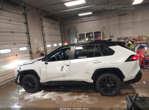4T3E6RFV4SU178147 2025 TOYOTA RAV4 HYBRID Белый Панорамный вид салона 360°