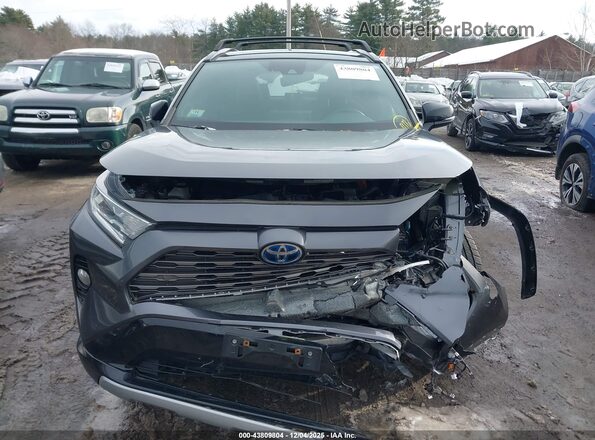 4T3E6RFV5MU056500 2021 TOYOTA RAV4 HYBRID Серый Вид задней части салона
