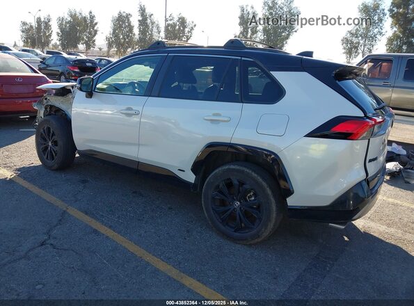4T3E6RFV6NU081732 2022 TOYOTA RAV4 HYBRID Белый Задняя левая четверть