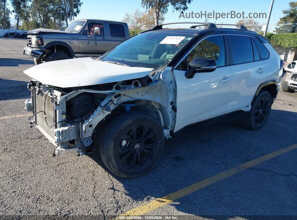 4T3E6RFV6NU081732 2022 TOYOTA RAV4 HYBRID Белый Передняя левая четверть