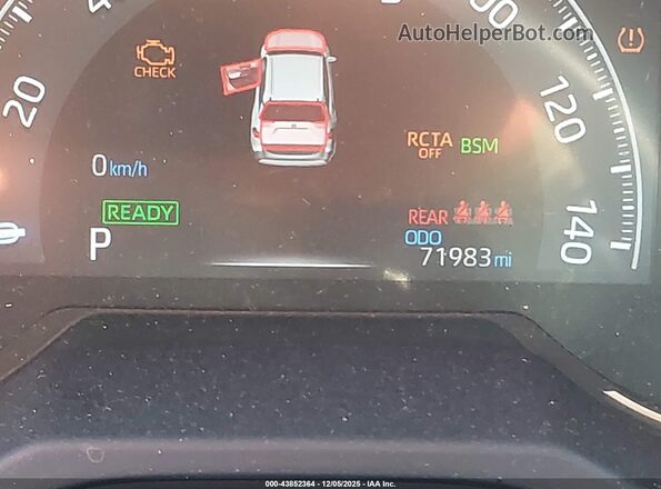 4T3E6RFV6NU081732 2022 TOYOTA RAV4 HYBRID Белый 