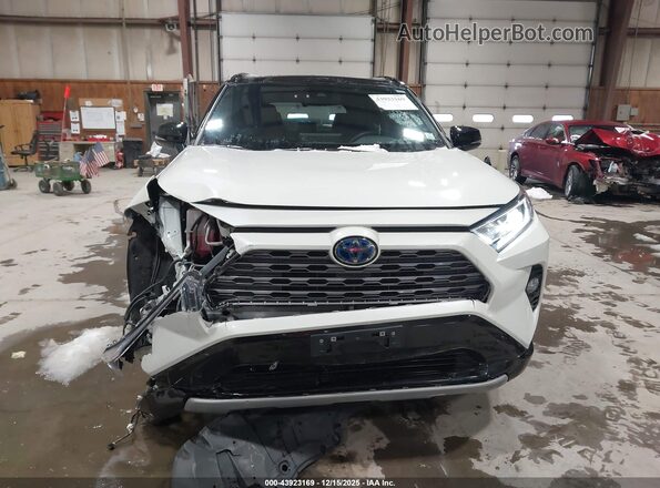 4T3E6RFV8MU045555 2021 TOYOTA RAV4 HYBRID White 