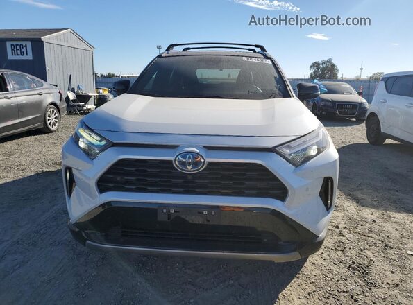 4T3E6RFVXPU139862 2023 TOYOTA RAV4 Белый Вид спереди