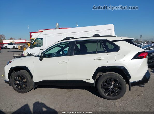 4T3T6RFV9NU071316 2022 TOYOTA RAV4 HYBRID White Панорамний вид салону 360°