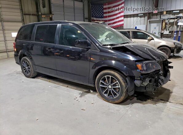 2C4RDGEG9JR284407 2018 DODGE GRAND Черный Вид спереди