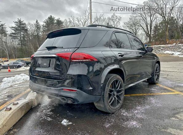 4JGFB6BB1NA614252 2022 MERCEDES-BENZ GLE Черный Передняя правая четверть