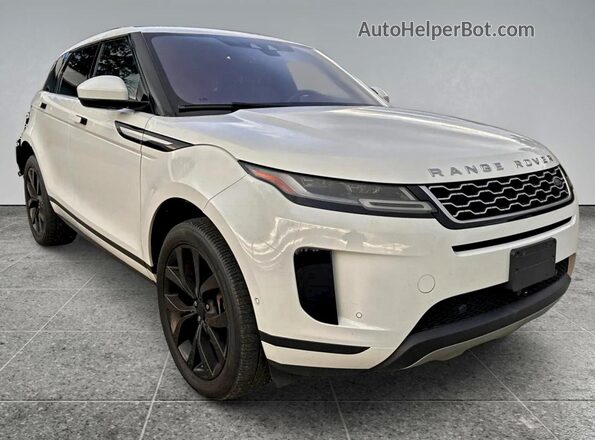 SALZP2FX1LH080541 2020 LAND ROVER RANGE Белый Передняя левая четверть