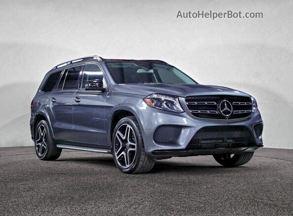 4JGDF7DE3JB092771 2018 MERCEDES-BENZ GLS Gray Հետևի ձախ