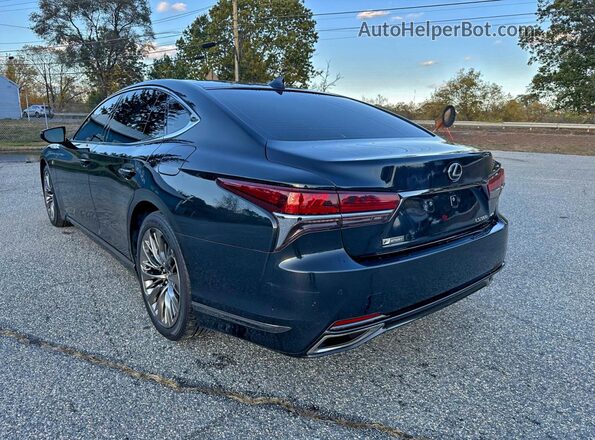 JTHC51FF4J5000165 2018 LEXUS LS500 Черный Задняя правая четверть