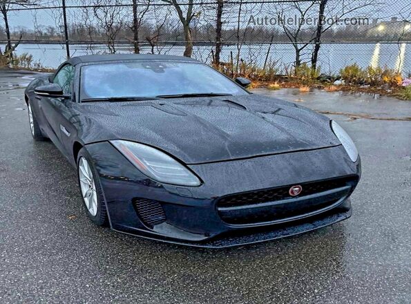 SAJDD5GX0LCK69156 2020 JAGUAR F-TYPE Black Rear left