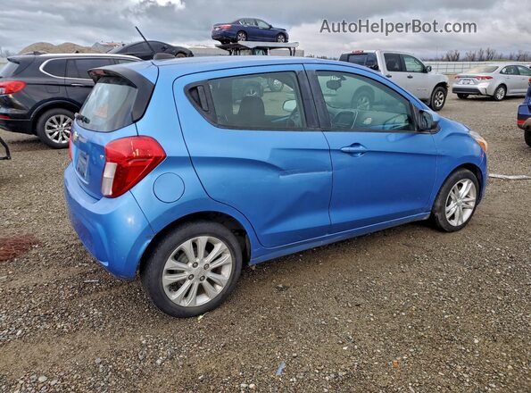 KL8CD6SA7JC439666 2018 CHEVROLET SPARK Blue Przód prawy