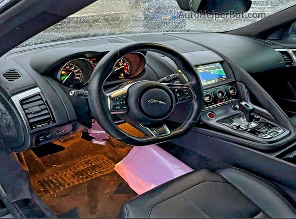 SAJDD5GX0LCK69156 2020 JAGUAR F-TYPE Black Rear seats view