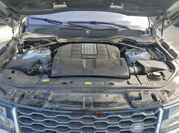 SALWR2RV1KA420091 2019 LAND ROVER RANGE Silver Вид підкапотного простору