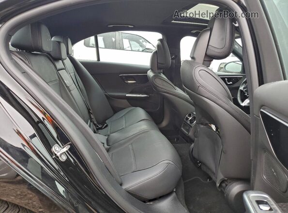 W1KAF4HB1SR281228 2025 MERCEDES-BENZ C Black Widok wnętrza z tyłu