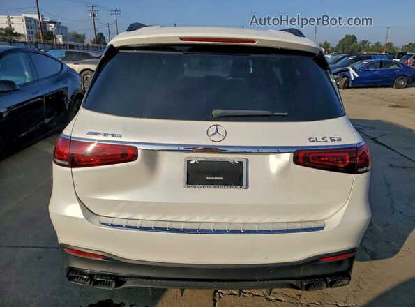 4JGFF8KE3MA402977 2021 MERCEDES-BENZ GLS White Вид салону спереду
