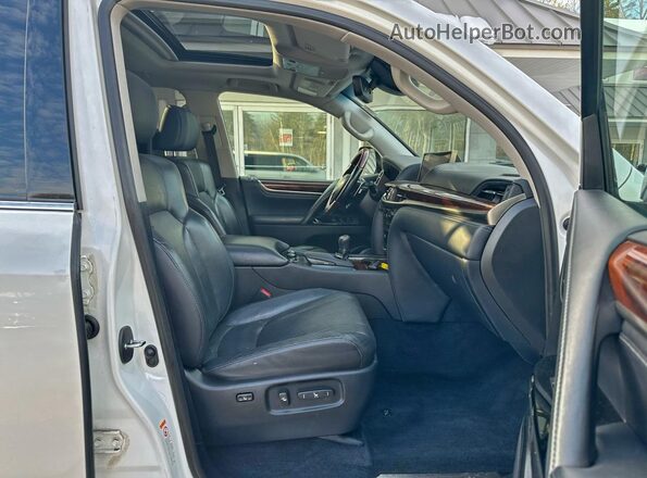 JTJHY7AXXH4233353 2017 LEXUS LX White Вид спереду