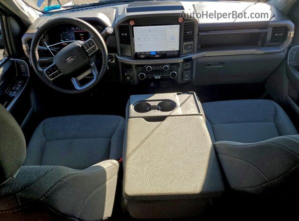1FTEW3LP4SKE63121 2025 FORD F150 Silver Вид щитка приладів