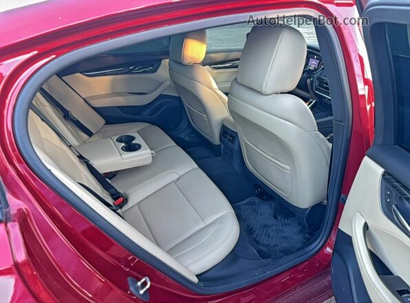 1G6DN5RK7L0139750 2020 CADILLAC CT5 Бордовый Вид салона спереди