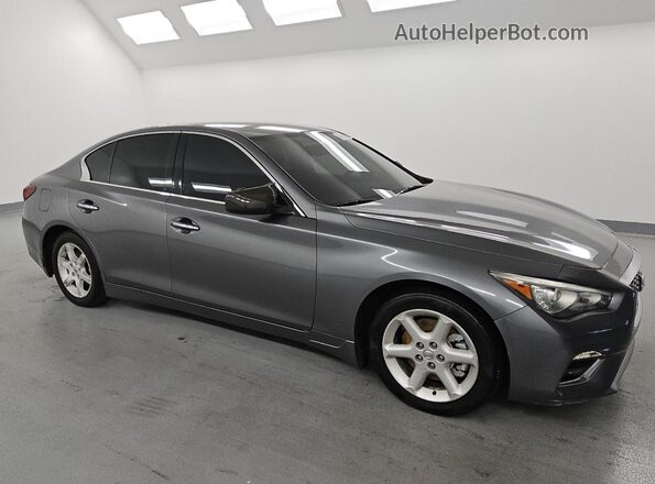 JN1EV7AP5MM701209 2021 INFINITI Q50 Серый Вид спереди