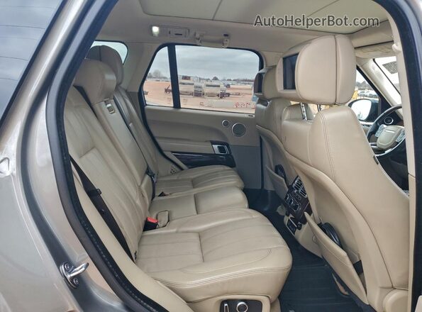 SALGS2FK8HA340105 2017 LAND ROVER RANGE Gray ძრავის განყოფილების ხედი