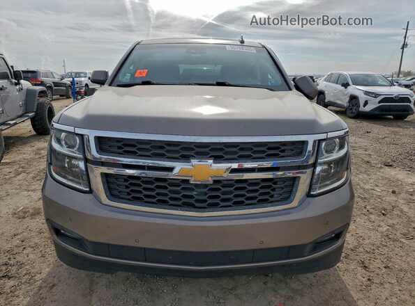 1GNSKBKC1JR248350 2018 CHEVROLET TAHOE Серый Вид сзади