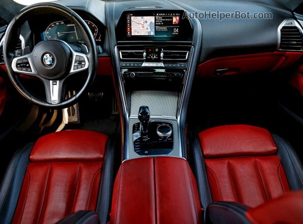 WBABC4C50KBU95741 2019 BMW M8 Черный Вид щитка приборов