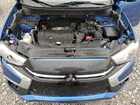 2018 Mitsubishi Outlander Sport Es Синий vin: JA4AR3AU5JZ024363