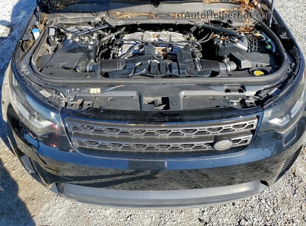 SALRGBBV4HA029376 2017 LAND ROVER DISCOVERY Черный Вид наклейки с VIN-кодом