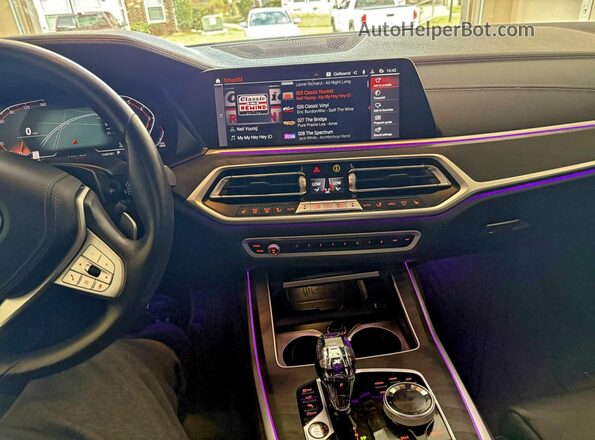 5UXCW2C56KL085277 2019 BMW X7 Черный Вид задних сидений