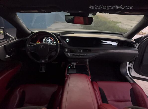 JTHC51FF5J5001048 2018 LEXUS LS Белый Вид задних сидений