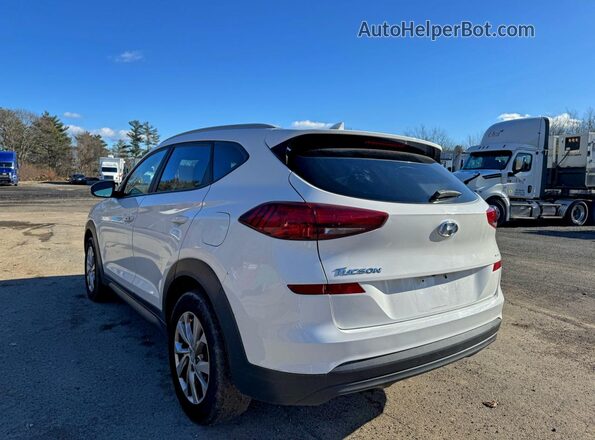 KM8J3CA41KU932150 2019 HYUNDAI TUCSON Белый Передняя правая четверть