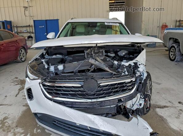 LRBFZNR41ND053260 2022 BUICK ENVISION Белый Вид сзади