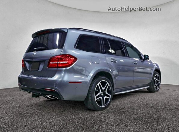4JGDF7DE3JB092771 2018 MERCEDES-BENZ GLS Gray Դիմացի տեսք