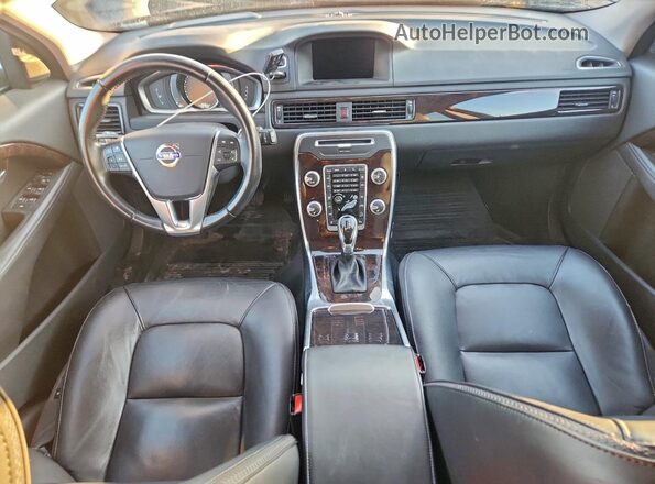 YV4612NM6G1265117 2016 VOLVO XC70 Синий Вид щитка приборов