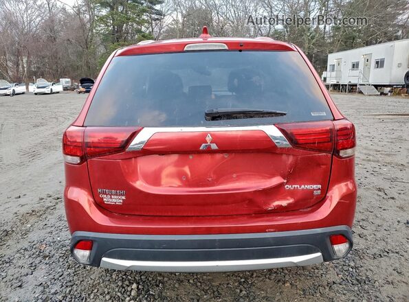 JA4AZ3A37HZ002978 2017 MITSUBISHI OUTLANDER Красный Вид салона спереди