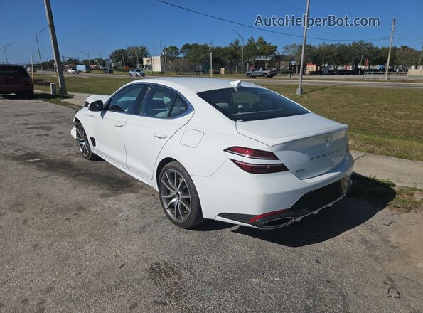 KMTG34SCXSU155995 2025 GENESIS G70 Белый Передняя правая четверть