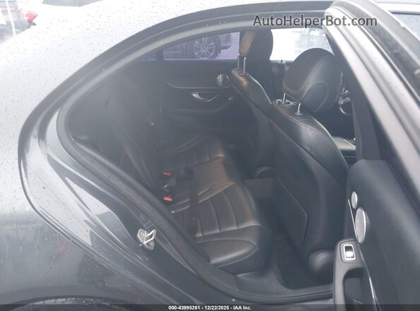 55SWF4JB0GU157988 2016 MERCEDES-BENZ C-CLASS Gray Вид наклейки з VIN-кодом