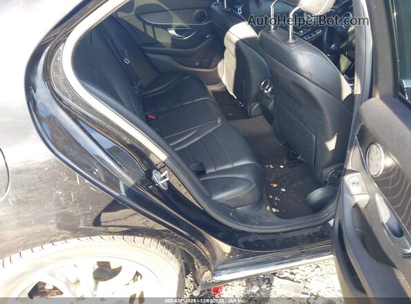 55SWF4JB7HU186678 2017 MERCEDES-BENZ C-CLASS Черный Вид наклейки с VIN-кодом