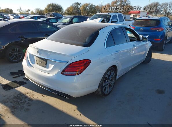 55SWF4JB9GU170576 2016 MERCEDES-BENZ C-CLASS White Rear right