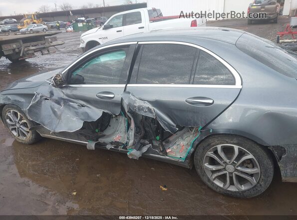 55SWF4JB9HU179392 2017 MERCEDES-BENZ C-CLASS Серый Панорамный вид салона 360°