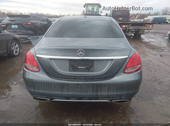 55SWF4JB9HU179392 2017 MERCEDES-BENZ C-CLASS Серый 