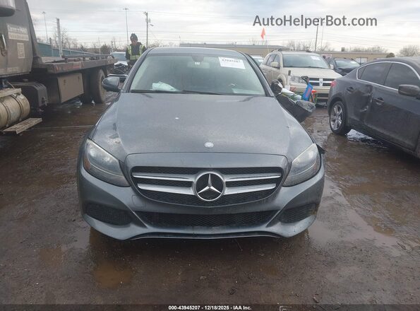 55SWF4JB9HU179392 2017 MERCEDES-BENZ C-CLASS Серый Вид щитка приборов