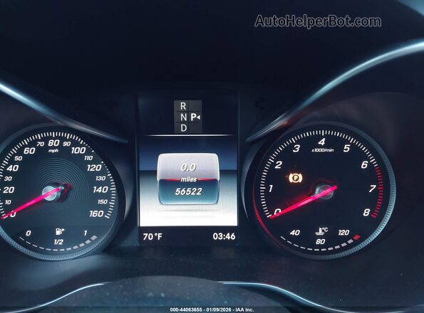 55SWF4JBXGU162342 2016 MERCEDES-BENZ C-CLASS Black Vista de los asientos traseros